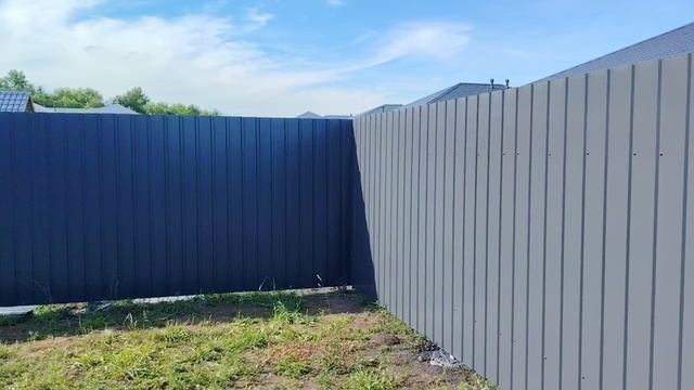 профнастил НС-15 графит односторонний сплошная зашивка.mp4 смотреть онлайн
