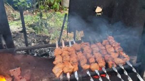 Жарим шашлык. Часть 2
