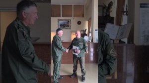 Заслуженная награда! Войсковой Атаман Черноморского Казачьего Войска Абхазии вручил Георгиевский Кре
