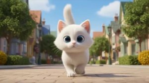 Озорная кошечка. Веселая песенка про котенка.
