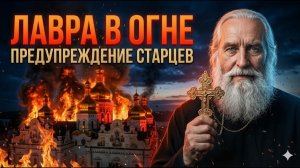 ЛАВРА В ОГНЕ. Пророчество старцев о расколе — и вот оно сбывается!