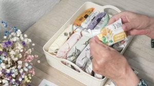 АСМР ШУРШАНИЕ. ПЕРЕБИРАЮ И РАСКЛАДЫВАЮ КРАСОЧНОЕ МЫЛО. ШУРШУ УПАКОВКОЙ!