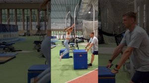Скоростно- силовая тренировка в рамках подводки к Кубку России по легкой атлетике 2026г для прыгунов