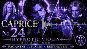 Paganini (Vivaldi x Beethoven) Violin House Music Mix – Caprice No.24 Reimagined 20Min Midnight Flow