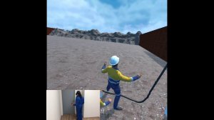 Тренинг осознанной безопасности в VR от компании ARPort. Спасение пострадавшего от удара эл.током