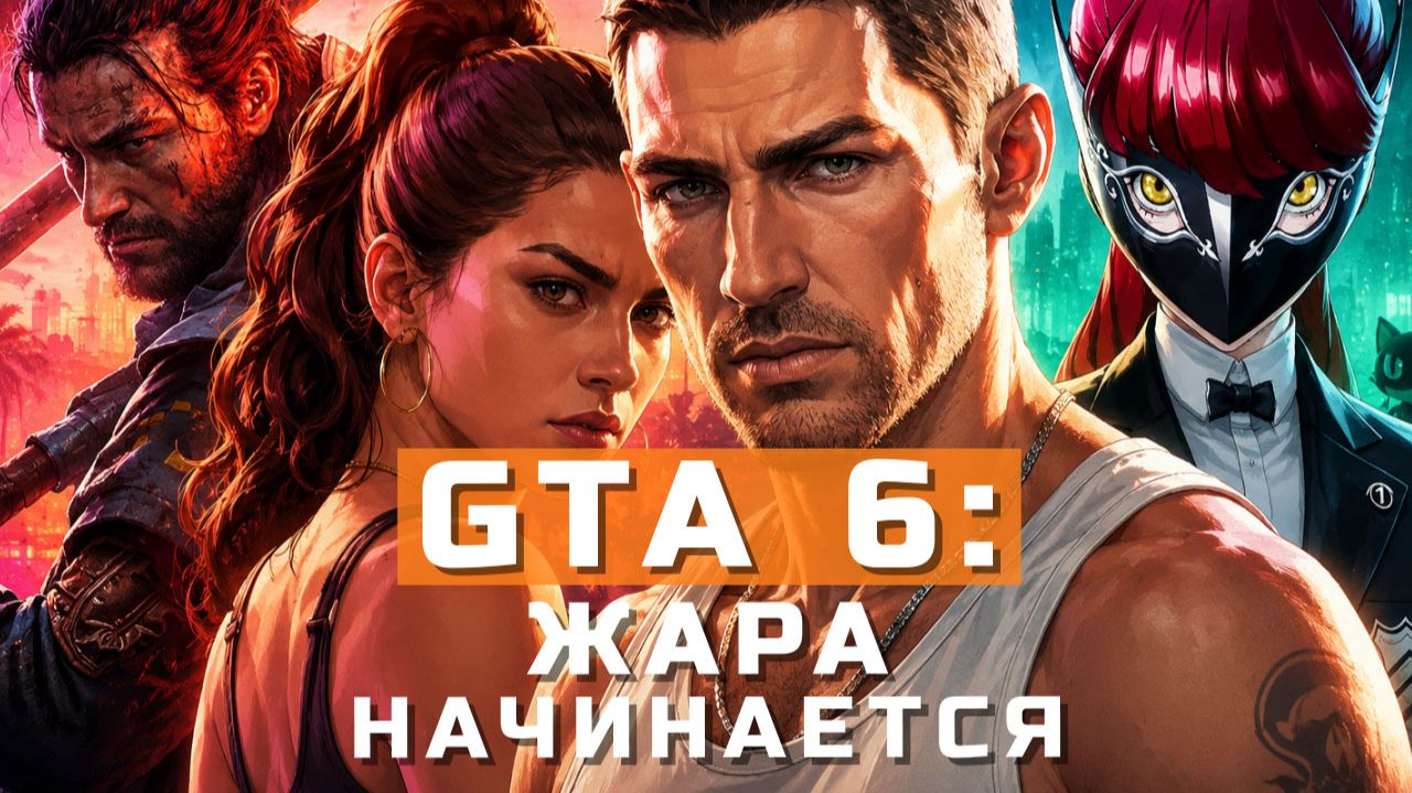 GTA 6, Persona 6, Control Resonant, System Shock 3 | НОВОСТИ ИГР смотреть онлайн