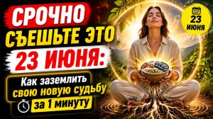 Срочно съешьте это 23 июня. Как все изменить за минуту.