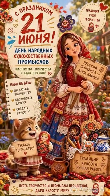 праздники день народных художественных промыслов