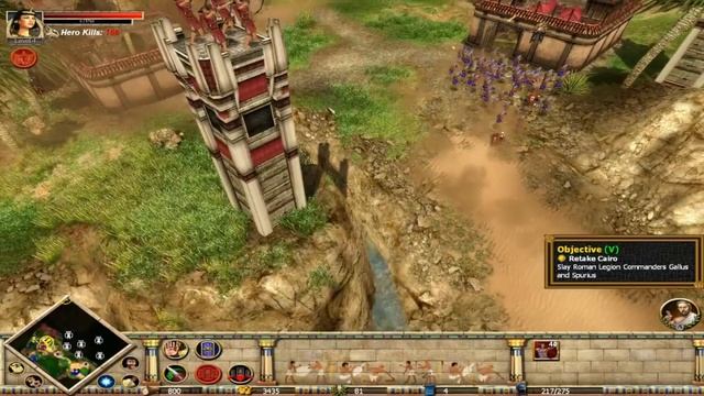 Rise And Fall Civilizations At War - Компания за Клеопатру Часть 8 Прохождение без комментариев