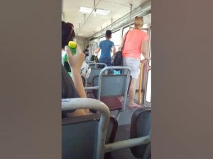 Поездка на трамвае tatra #т6в5 в Самаре сме  1013+1014  маршрут 24