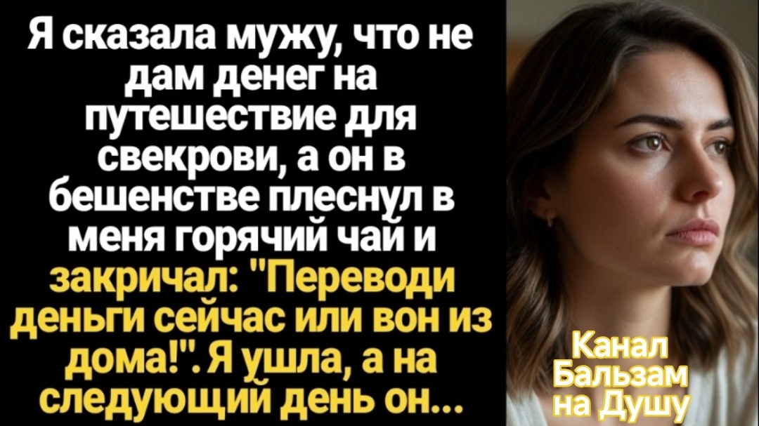 Истории из жизни/Аудиорассказы/Я сказала мужу, что не дам денег для свекрови/Жизненные истории смотреть онлайн