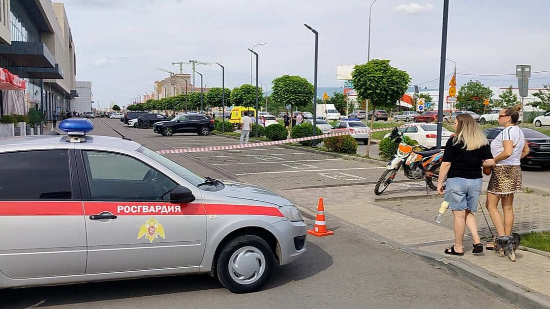 Кадры допроса напавшего на посетителей краснодарского ТЦ смотреть онлайн