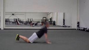 Kneeling MB Chest Pass cmj Пасс МБ с колен вперед с cmj