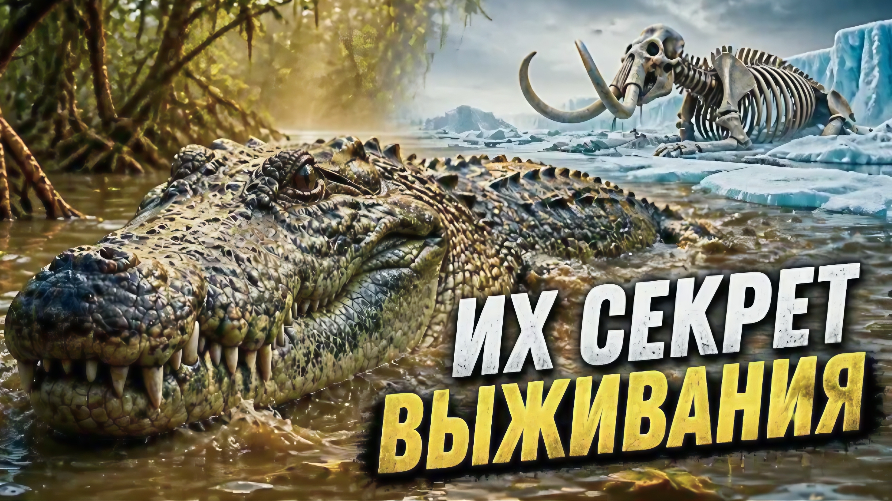 Как крокодилы выжили там, где мамонты и саблезубые тигры погибли? смотреть онлайн