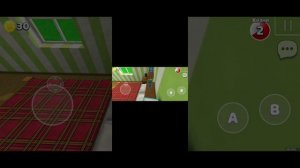 играю в Super Bear Adventure в гигантском доме