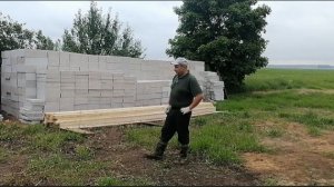 Строю дом один  #выставление_опалубки