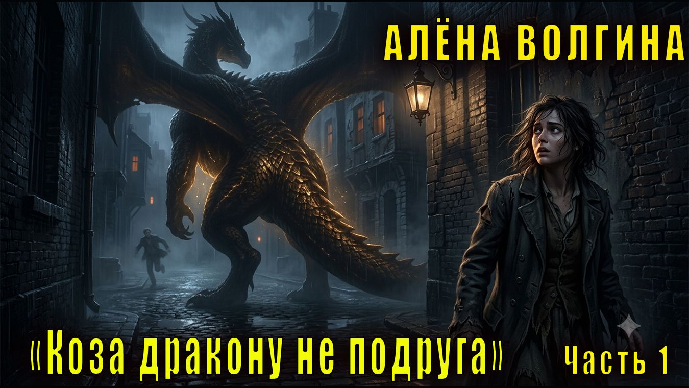 Алёна Волгина "Энни Фишер" (книга 1) "Коза дракону не подруга" (часть 1)
