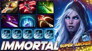 DROW RANGER AMAZING ARCHER — профессиональный геймплей в Dota 2 [Смотри и учись]
