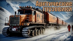 Арктические военные грузовики Созданные для сурового климата и бездорожья