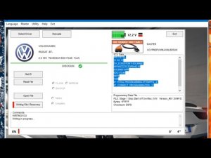 VW Passat B7 2013  2.0 TDI VR чтение и ст.запись.Stage 1 ,стоп старт откл. 140-190 Foxflash OBD port