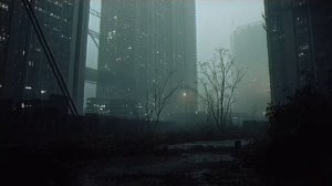 Walking Through A Futuristic Megacity At Night ｜ Rainy Cyberpunk ASMR part 2