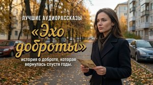 «ЭХО ДОБРОТЫ». История о доброте, которая вренулась спусят годы. Слушать аудио рассказы