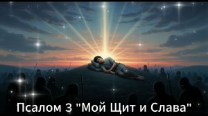 🎵🎶 Псалом 3 «Мой Щит и Слава»: Упование на Бога в Бедствии (Псалом дня)(Версия 1)