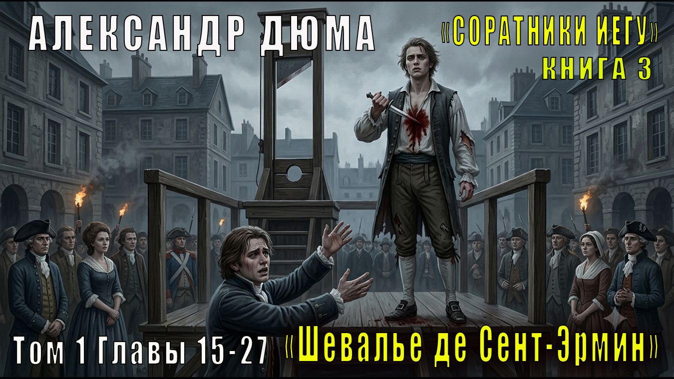 Александр Дюма "Соратники Иегу" книга 3 "Шевалье де Сент-Эрмин" 1 том Главы 15-27 смотреть онлайн