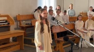 Я ЖЕЛАЮ ВАМ ДОБРА [Рябичев] - детская песня (исп. Аня Ханцевич) - музыкальная шк