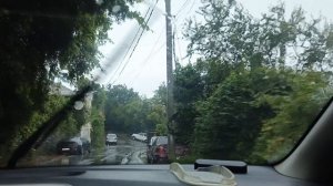 Залповые ливни в Сочи. Погода в Сочи. Мокрый серпантин.