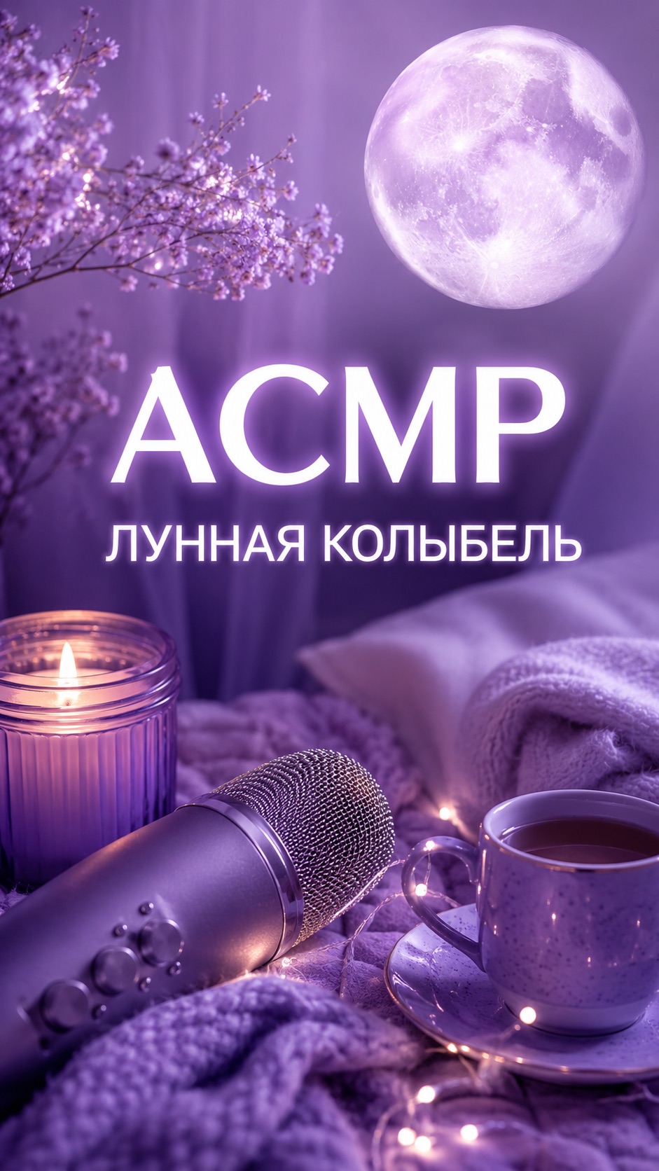 АСМР ЛУННАЯ КОЛЫБЕЛЬ