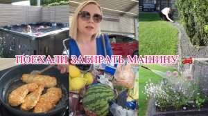 VLOG🇩🇪: НУ И ДЕНЁК ВЫДАЛСЯ🤦♀️🤷♀️ПОЕХАЛИ ЗАБИРАТЬ НОВУЮ МАШИНУ🎊РАБОТА НА УЧАСТКЕ