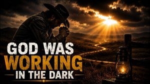 ✝️ GOD WAS WORKING IN THE DARK Powerful Dark Country Gospel Song About Faith & Gods Plan