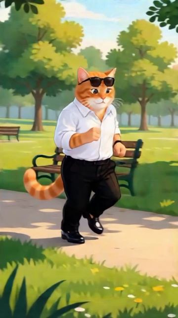 Котофей и Джесси на прогулке!Всем к просмотру!