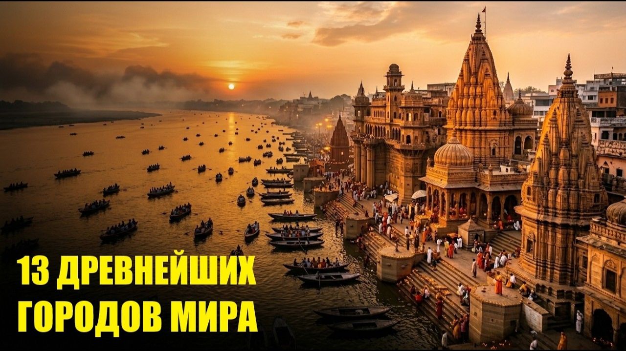 (ИСТОРИЯ НА КАРТЕ)СТАРШЕ ПИРАМИД И РИМА: 13 Самых Древних Городов Мира!