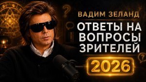 Зеланд Вадим ответы на вопросы зрителей. Подкаст 2026 | ZELLAND