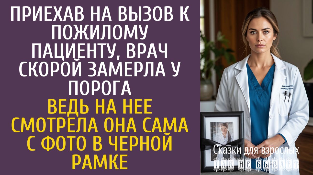 Истории из жизни Приехав на вызов к пожилому пациенту, врач скорой замерла у порога… Ведь на фото…