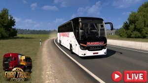 🔥 🔴 Ночной экспресс • #ETS 2 на автобусе • Музыка & Чат