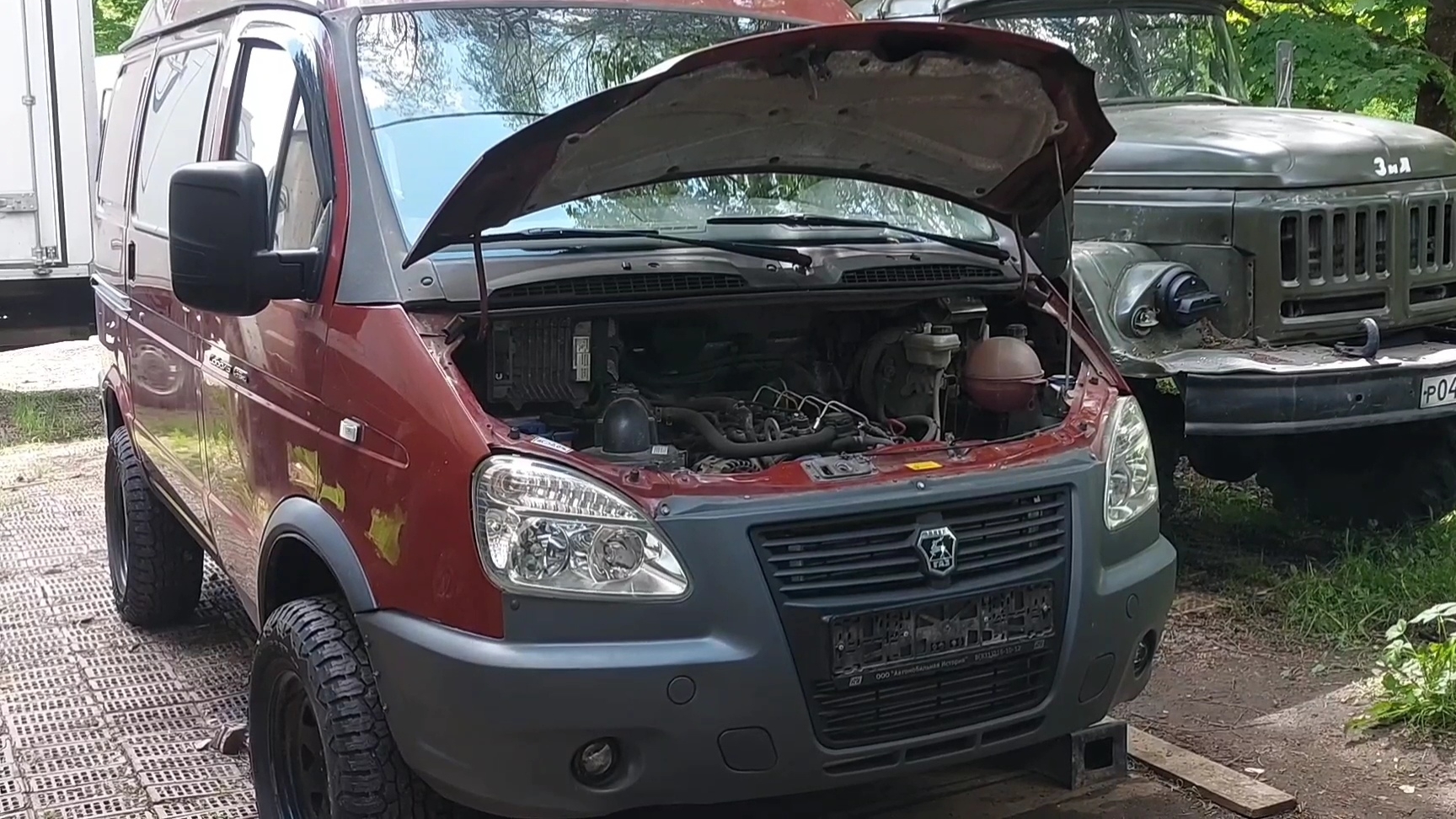 Делаю шкворни,рулевое,редуктор заднего моста,СОБОЛЬ 4×4. смотреть онлайн