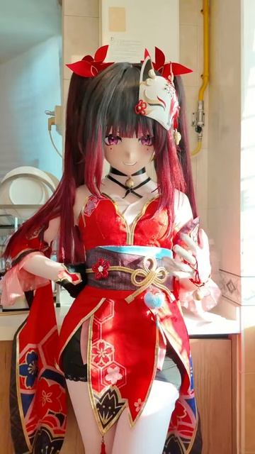 Кигуруми-косплэй Искры из Хонки. #honkai #spark #cosplay #kigurumi #kigurumimask #kigurumidoll смотреть онлайн