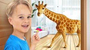 Учим названия диких животных и факты о них! #Детям #Веселье