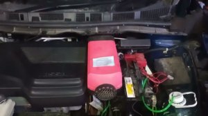 Nissan Leaf Ze1 установка сухого фена
