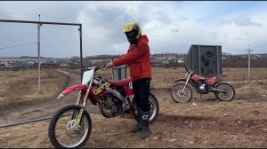 ОБЗОР НА МОЮ HONDA CRF250R