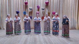 НСК, фольклорный ансамбль «Калинушка». « Посылала меня мать яровое жито жать»