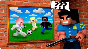 😎НАС НЕ ЗАМЕТИЛ ОХРАННИК СПРЯТАЛИСЬ в МАЙНКРАФТ! НУБИК