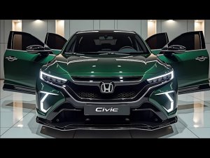 НОВАЯ Honda Civic 2026 — обновлённый дизайн, салон и мощность! Полный обзор