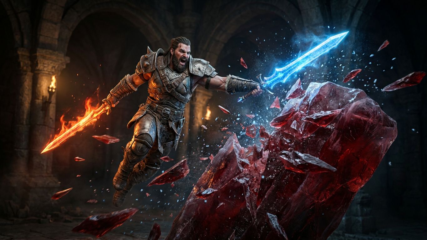 Диабло 4 | Diablo 4 | Билд на Варвара: Разрыв Кровавого Льда (Лазурная Ярость + Шедевр Рамаладни) смотреть онлайн