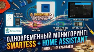 Бюджетный взлом инвертора! 🛠️ SmartEss + Home Assistant работают в паре. Это реально!
