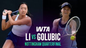 19.06.2026 | Энн Ли -Виктории Голубич | Лучшие моменты матча | WTA Nottingham 2026