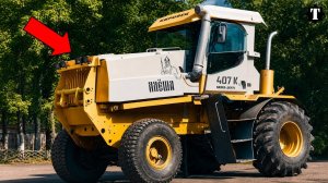 3 РЕДКИХ РОССИЙСКИХ ТРАКТОРА, О КОТОРЫХ ВЫ НИКОГДА НЕ СЛЫШАЛИ!